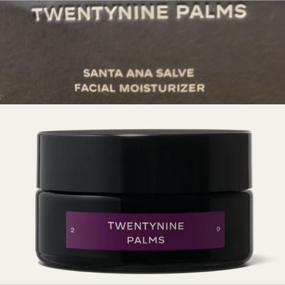 NEW TWENTYNINE PALMS SANTA ANA SALVE FACIAL MOISTURIZER CLEAN 1.4OZ IN BOX NWT